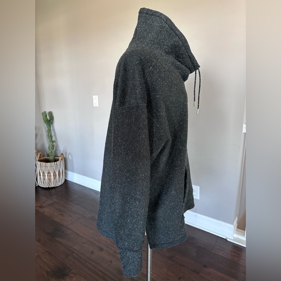 EUC Nike Fleece Pullover with Kanga Pocket & Funnel Drawstring Neck - Picture 2 of 11